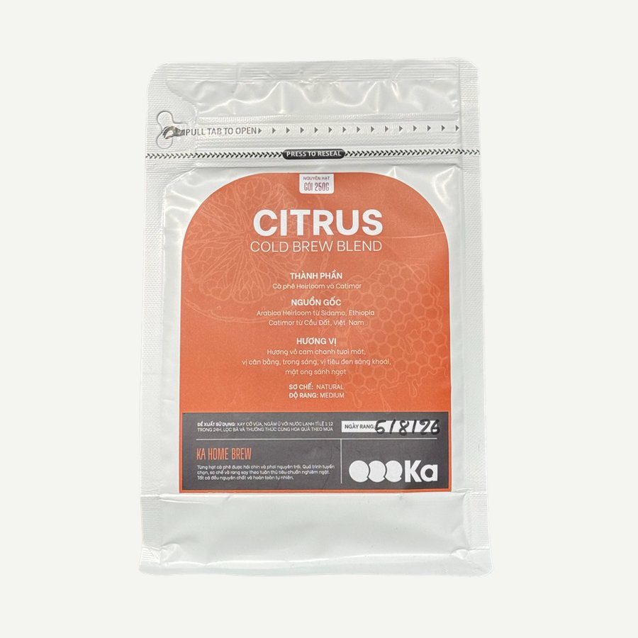 Cà phê Citrus Coldbrew